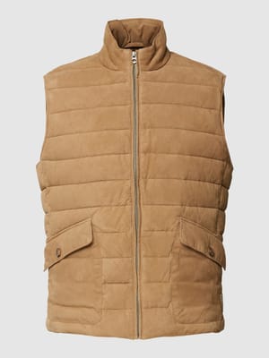 Gilet van geitenleer Shop The Look MANNEQUINE