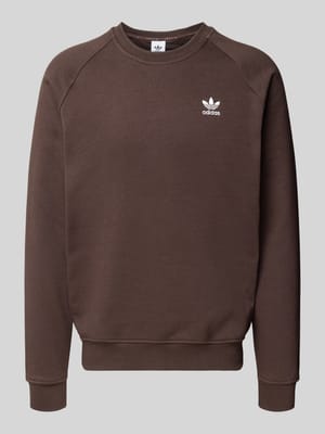 sweatshirt met labelstitching Shop The Look MANNEQUINE