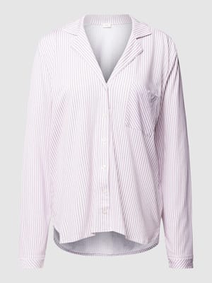 Pyjama-Oberteil mit Streifenmuster Modell 'Everyday' Shop The Look MANNEQUINE