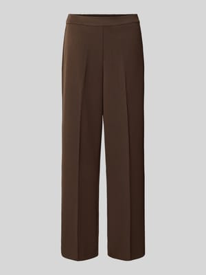 Regular Fit Weite Hose mit Viskose-Anteil Modell 'EMMA-TARA' Shop The Look MANNEQUINE