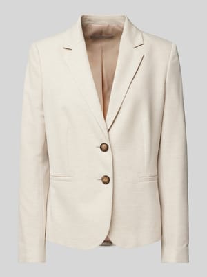 Blazer mit Leistentaschen Shop The Look MANNEQUINE