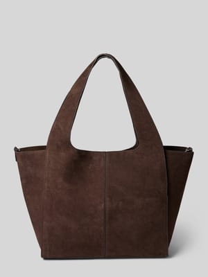 Tote Bag aus Leder-Mix Modell 'Ramona' Shop The Look MANNEQUINE