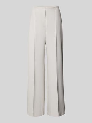 Wide Leg Stoffhose mit Strukturmuster Modell 'AGATHA' Shop The Look MANNEQUINE