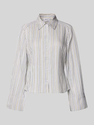 Regular Fit Bluse aus Viskose-Mix Shop The Look MANNEQUINE