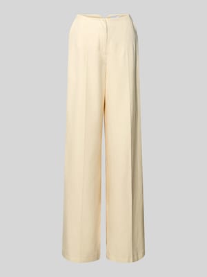 Wide Fit Stoffhose mit Bügelfalten Shop The Look MANNEQUINE
