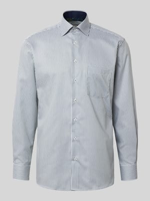 Comfort fit zakelijk overhemd met knoopsluiting Shop The Look MANNEQUINE