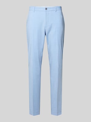 regular fit pantalon met viscose Shop The Look MANNEQUINE