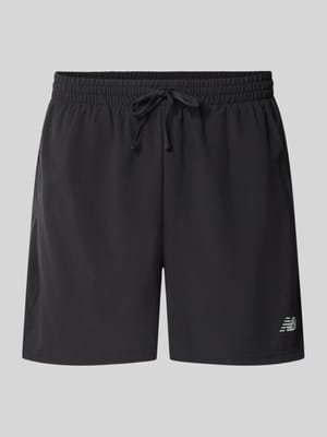 Shorts mit elastischem Bund und Logo Shop The Look MANNEQUINE