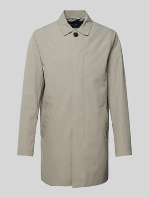 Mantel mit Label-Detail Modell 'miles Mac' Shop The Look MANNEQUINE