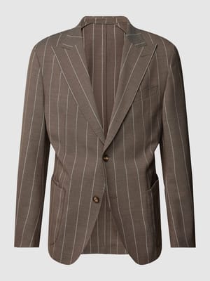 2-Knopf-Sakko mit Streifenmuster Modell 'Gigo' Shop The Look MANNEQUINE