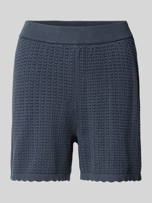 Regular Fit Strickshorts aus reiner Baumwolle Modell 'SCOUT' Shop The Look MANNEQUINE