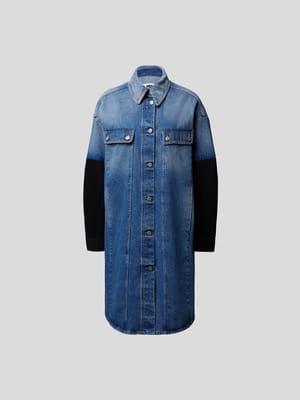 Jeansmantel mit Brand-Details Shop The Look MANNEQUINE