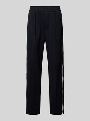 Straight Leg Sweatpants mit fixierten Bügelfalten Shop The Look MANNEQUINE