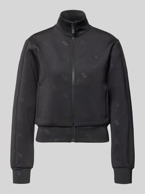 Sweatjacke mit Logo-Muster Modell 'CALISTA' Shop The Look MANNEQUINE
