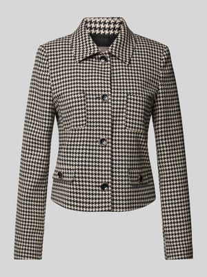 Blazer met platte kraag Shop The Look MANNEQUINE