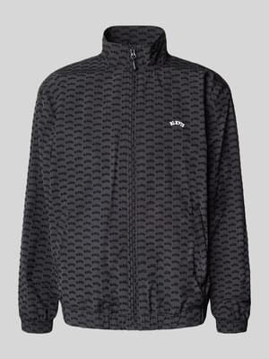 Trainingsjack met labelstitching Shop The Look MANNEQUINE