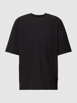 T-Shirt in Strick-Optik Modell 'BERKELEY' Shop The Look MANNEQUINE