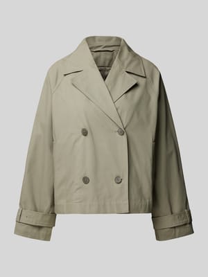 Trenchcoat mit Leistentaschen Modell 'CILO' Shop The Look MANNEQUINE