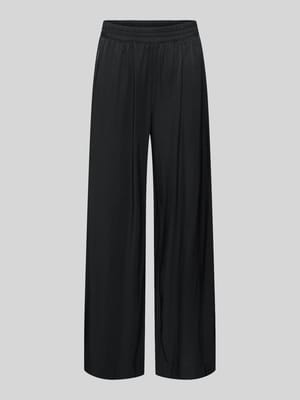 Stoffhose aus Viskose-Mix mit elastischem Bund Modell 'HILDA' Shop The Look MANNEQUINE