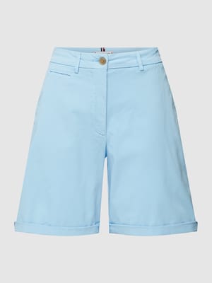 Chino-Shorts mit Label-Stitching Shop The Look MANNEQUINE