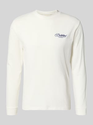 Longsleeve mit Label-Stitching Modell 'Cyclists Longsleeve' Shop The Look MANNEQUINE