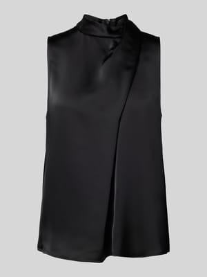 Bluzka bez rękawów w kopertowym stylu o kroju regular fit model 'CHELINA-1' Shop The Look MANNEQUINE