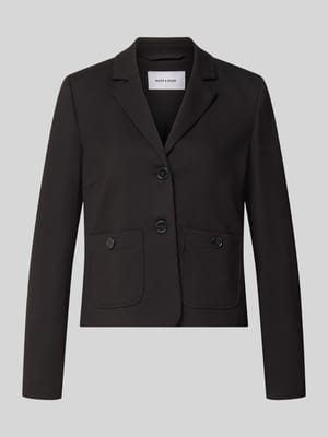 Blazer aus Viskose-Mix mit Reverskragen Shop The Look MANNEQUINE