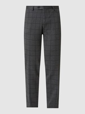 Extra slim fit pantalon met stretch, model 'Nanno' Shop The Look MANNEQUINE
