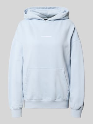 Oversized Hoodie mit Logo-Stitching Modell 'CLARITA' Shop The Look MANNEQUINE