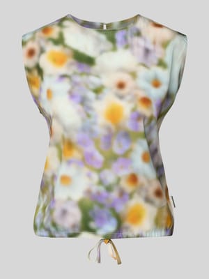 Relaxed Fit Top aus Lyocell-Viskose-Mix Shop The Look MANNEQUINE