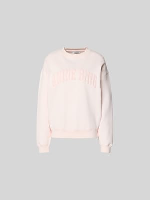 Regular Fit Sweatshirt mit Logo-Detail Shop The Look MANNEQUINE