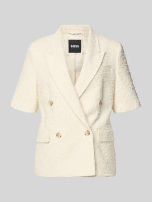 Żakiet o kroju regular fit z mieszanki bawełny model 'JALETO11' Shop The Look MANNEQUINE