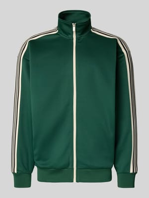 Regular Fit Sweatjacke mit Galonstreifen Modell 'RIBER' Shop The Look MANNEQUINE