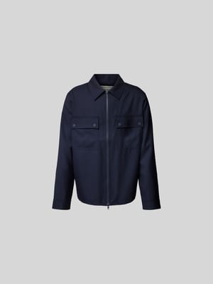 Overhemdjack met tweewegritssluiting Shop The Look MANNEQUINE