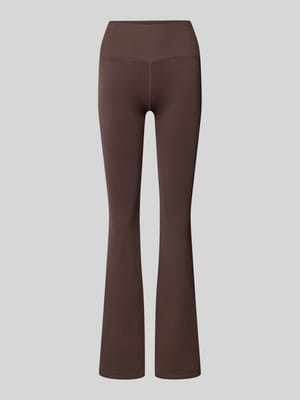 Legginsy o kroju flared fit z szerokim pasem Shop The Look MANNEQUINE