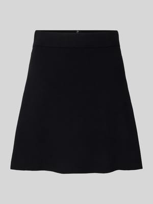 Spódnica mini rozkloszowana z mieszanki wiskozy model ‘SABA’ Shop The Look MANNEQUINE