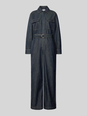 Jumpsuit mit kurzem Reißverschluss Shop The Look MANNEQUINE