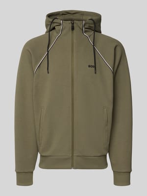 Regular fit sweatjack van katoenmix Shop The Look MANNEQUINE