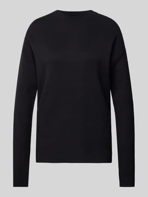 Gebreide pullover met ronde hals Shop The Look MANNEQUINE