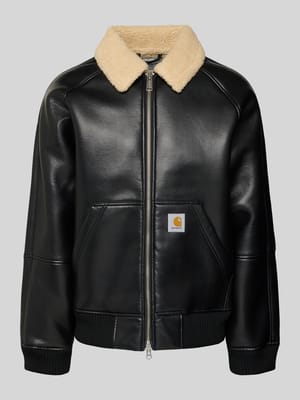 Bomberjacke mit Zweiwege-Reißverschluss Modell 'SHEPTON' Shop The Look MANNEQUINE
