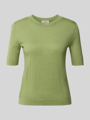Sweter o kroju regular fit z mieszanki wełny, jedwabiu i kaszmiru model 'TAPIOCA' Shop The Look MANNEQUINE
