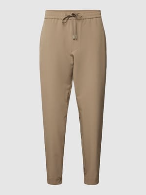 Sweatpants met elastische band, model ‘Flex’ Shop The Look MANNEQUINE