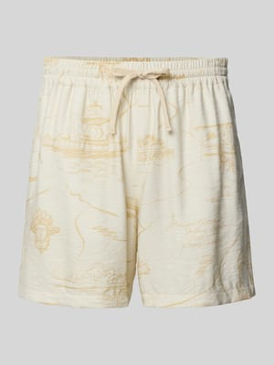 Shorts aus Viskose-Mix Shop The Look MANNEQUINE