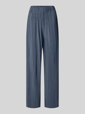 Wide Fit Stoffhose in Plissee-Optik Modell 'Uma' Shop The Look MANNEQUINE