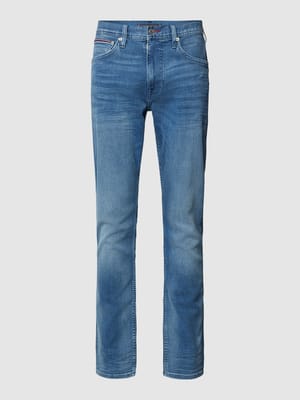 Tapered fit jeans in 5-pocketmodel, model 'HOUSTON' Shop The Look MANNEQUINE