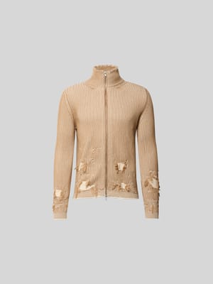 Slim Fit Jacke im Used-Look Shop The Look MANNEQUINE