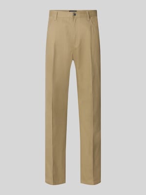 Relaxed Fit Stoffhose aus reiner Baumwolle Modell 'BEN' Shop The Look MANNEQUINE