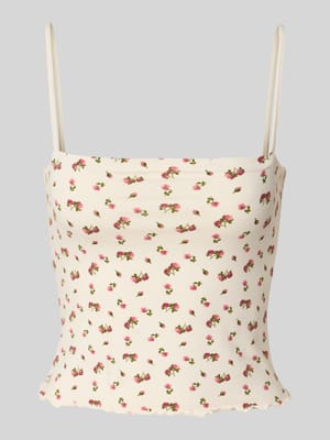 Tanktop mit Karree-Ausschnitt Shop The Look MANNEQUINE