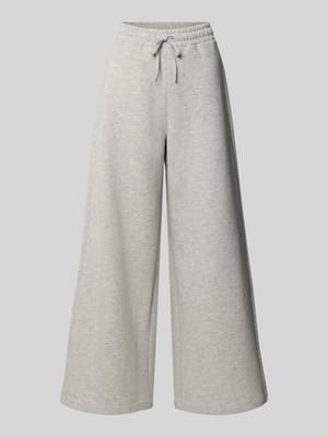 Flared fit sweatpants met siersteentjes Shop The Look MANNEQUINE