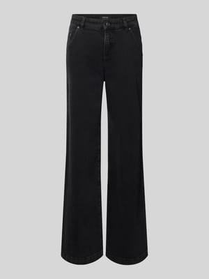 Jeans mit weitem Bein und Eingrifftaschen Shop The Look MANNEQUINE